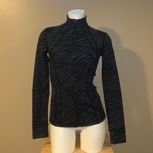 Lululemon | Gray Zebra Print Jacket